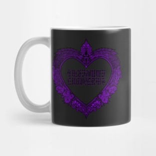 Eww Heart Purple Mug